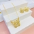 Conjunto borboleta cravejada luxo - Banhado a ouro 18k (cj0367)