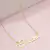 Colar nome personalizado - Banhado ouro 18k / Banhado a Prata 925 na internet