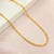 Choker fio baiano G - Banhado a ouro 18k A-R - comprar online