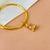 Bracelete pingente Yorkshire - Banhado a ouro 18k - comprar online