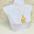 Colar luxo com pingente Espírito santo - Banhado a ouro 18k (000004) - comprar online