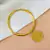 Bracelete medalha São Bento - Banhado a ouro 18k