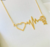 Colar batimentos filhos - banhado a ouro 18k - comprar online