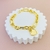 Pulseira elos com pingente de coração - Banhado a ouro 18k