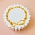 Pulseira infinito amor - Banhado a ouro 18k(0041) - comprar online