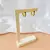 Brinco argola cravejada quadrados coloridos P - Banhado a ouro 18k - comprar online