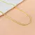 Choker Riviera navete- Banhado a ouro 18k A-R