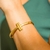 Bracelete luxo - Banhado a ouro 18k