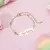 Pulseira infantil melindrosa - Banhado a ouro 18k