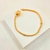 Pulseira berloqueira Inspiração pandora - Banhada a ouro 18k - comprar online