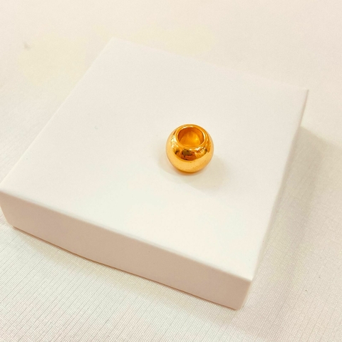 Berloque espaçador liso - Banhado a Ouro 18k A-L - comprar online