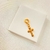 Berloque cruz - Banhado a Ouro 18k A-L - comprar online