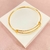 Bracelete para pingentes - banhado a ouro 18k