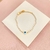 Pulseira perola e olho grego - Banhado a ouro 18k - comprar online