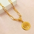Colar elos e pingente árvore da vida - banhado a ouro 18k - A- L - comprar online