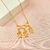 Colar 3 meninos - banhado a ouro 18k - M - comprar online