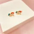 Brinco infantil unicórnio - banhado a ouro 18k - M