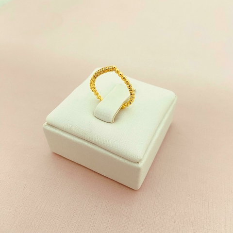 Anel coroa - banhado a ouro 18k - comprar online