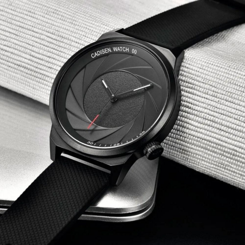 Reloj Analogico Elegante malla Silicona 1936