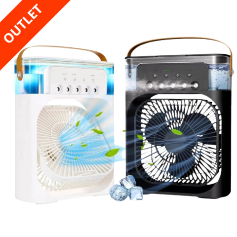 mini Ventilador de Aire Frio Hielo Humidificador (OUTLET) - comprar online