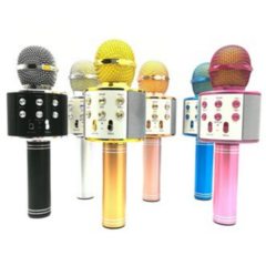 microfono karaoke parlante recargable portatil en internet