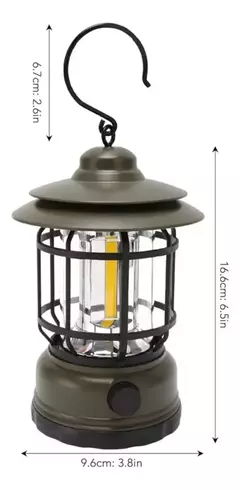 Farol portatil Linterna Retro Usb en internet