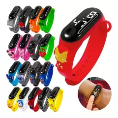 Reloj Pulsera banda personajes táctil niños