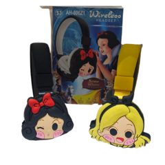 auriculares vincha inalambricos infantiles con personajes - tienda online