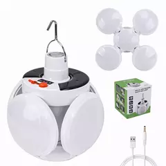 Lampara Solar Colgante FLOR Recargable Solar