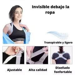 Corrector de postura con sensor - tienda online