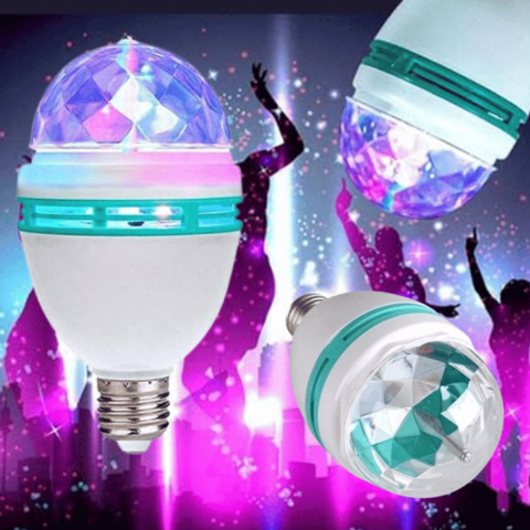 Foco Boliche Giratorio 360 Grados