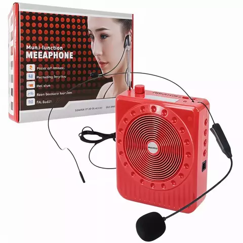 Parlante Megafono de Cintura + Microfono - comprar online