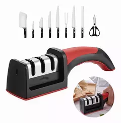 Afilador de Cuchillos y tijeras 3 en 1 - comprar online
