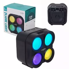 parlante 3 pulgadas flame light