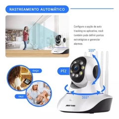 Cámara de seguridad 5 antenas IP infrarroja jortan - tienda online
