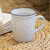 Mug granito con borde gris