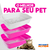 Caixa de Areia Furba Rosa - Pet Fast Action