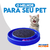 Arranhador Redondo Interativo Azul - Pet Fast Action