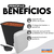 Porta Ração 20kg Preto c/ Pá Dosadora - comprar online