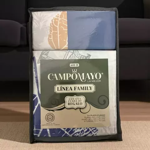 Juego de sábanas Campomayo 600 hilos + Fundas de REGALO - comprar online