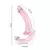 Pênis Duplo Rosa Strapless Macio - Pink Jelly - Código 1212 - comprar online