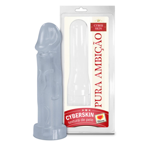 Capa em CyberSkin Incolor 17 X 4,5cm - Código 4977