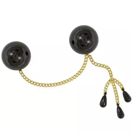 Pingente Duplo com Gotas - Código 4252