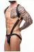 Body harness em suplex preto -Código 4841 - comprar online