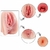 Masturbador formato de vagina e ânus - Código 698 - loja online