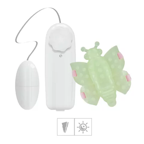 Micro Butterfly Brilha no Escuro Com Vibro - Código 3235