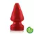 Plug Gigante Liso com Ventosa 24x11cm - Vermelho -Código 2185