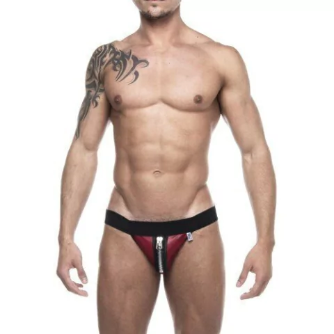 Jockstrap ziper vermelho - Código 4353
