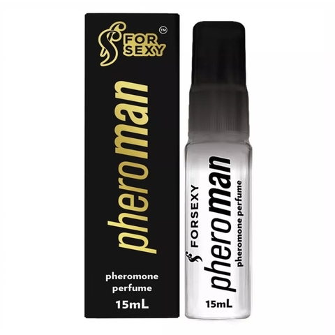 PERFUME MASCULINO DE FEROMÔNIO PHERO MAN 15ML - Código 5157