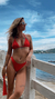Conjunto Asa Delta Vermelho - comprar online